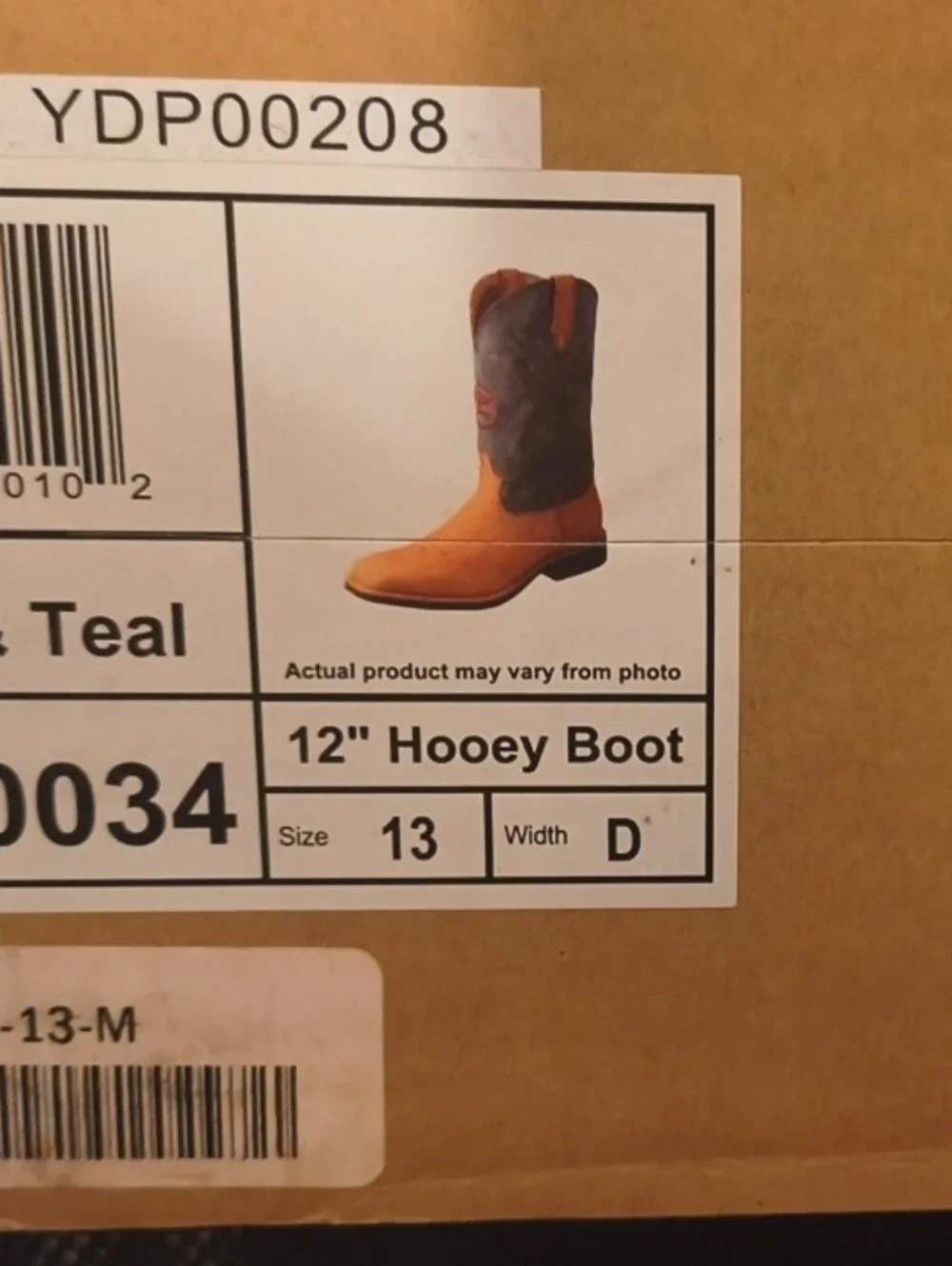 Twisted X Tan and Blue Men's Western Boots with Burgundy Logo